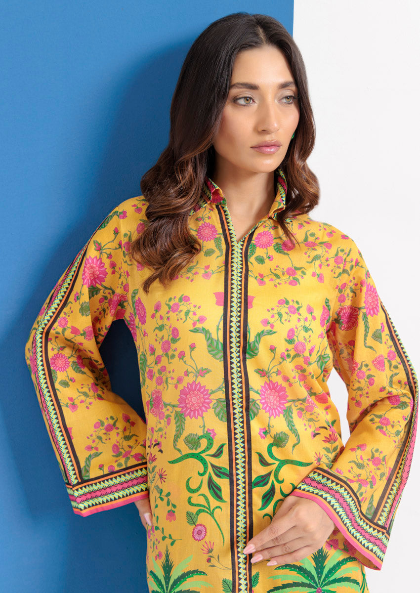 Mustard-Cambric-2 Piece (WPS25P2032)