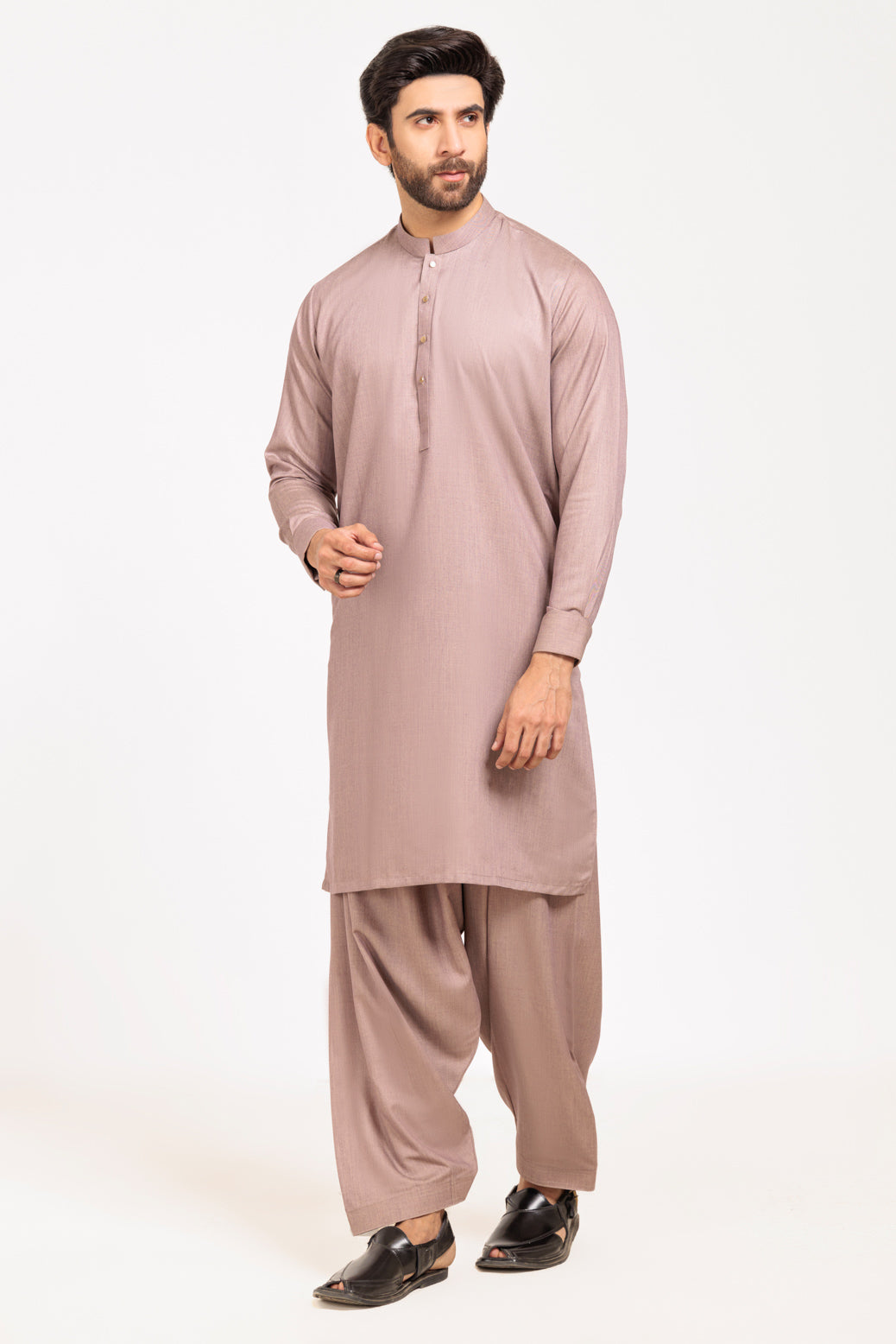 FAWN-BLENDED-SHALWAR SUIT - (GSBW24-016)