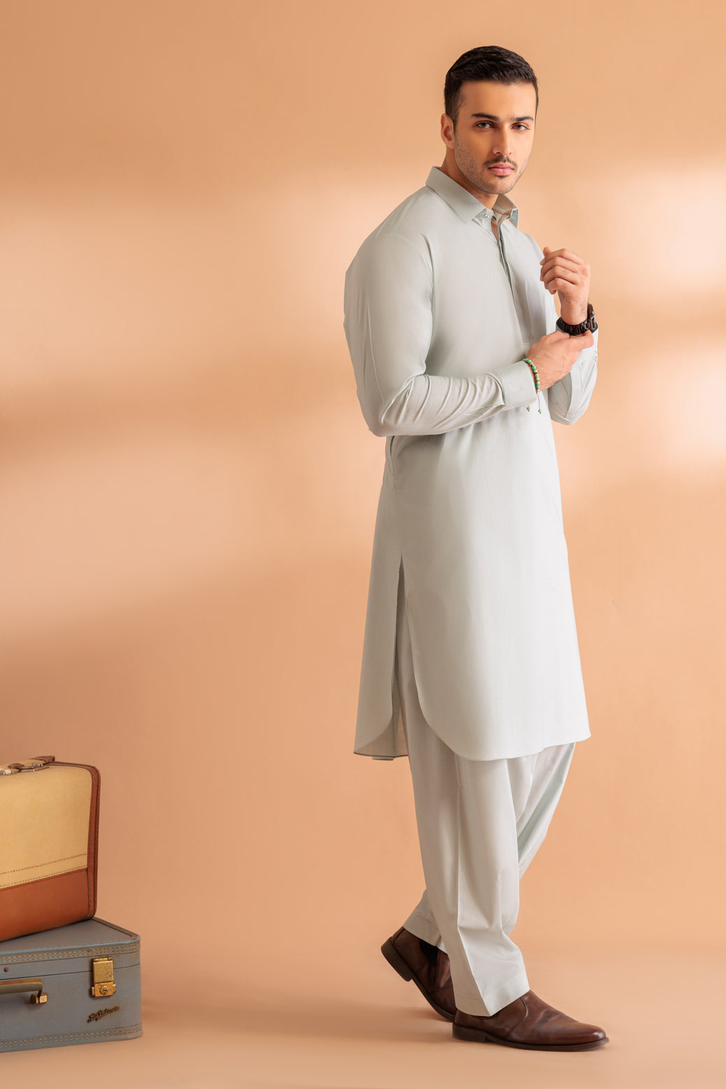 ADMIRAL-COTTON-KURTA SHALWAR - (KSRW24-006)