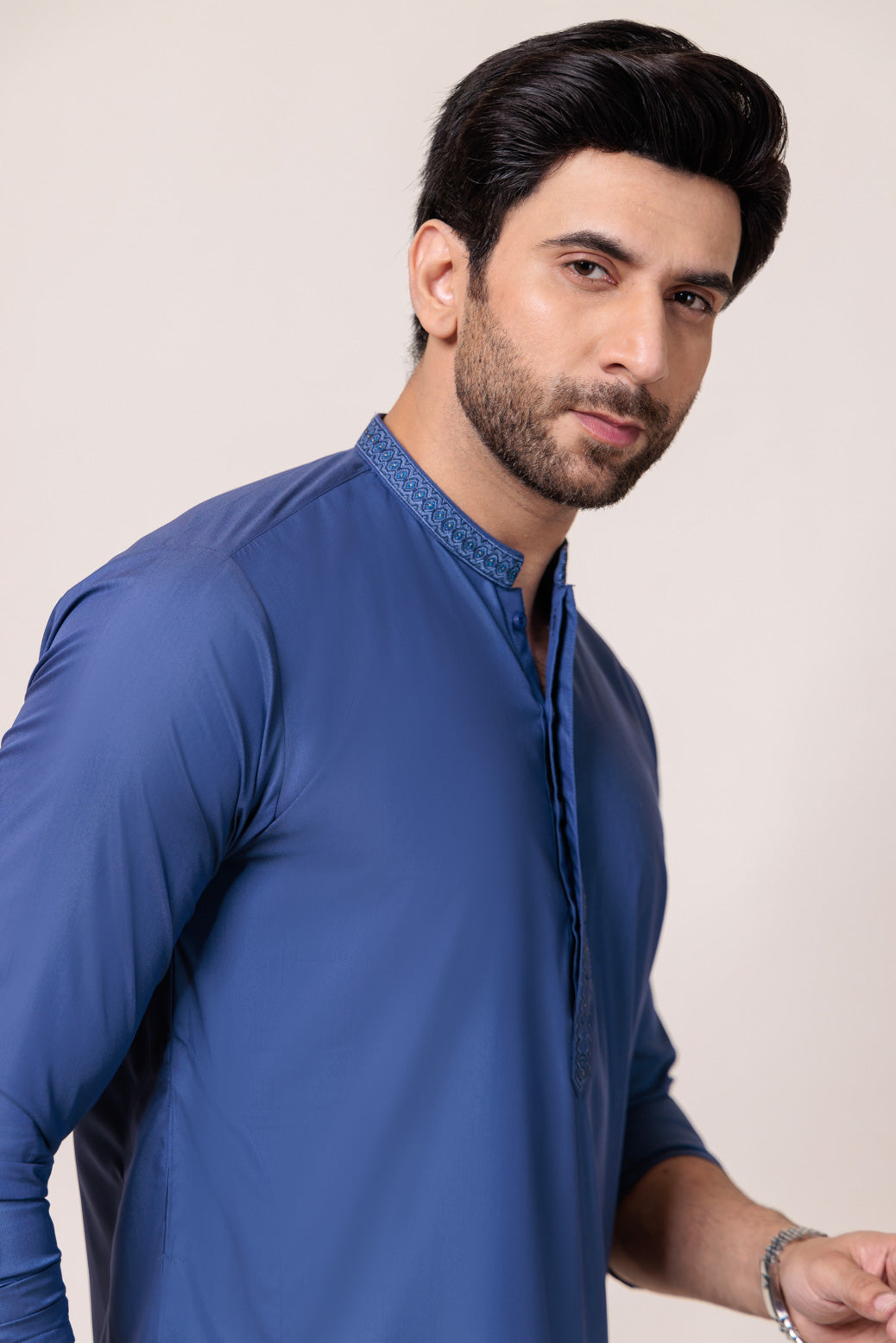S-SRPENT-BLENDED-KURTA TROUSER - (KSW24-001)