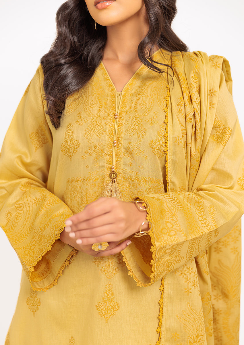 Gold-Jacquard - 3 Piece (W25JD3121)