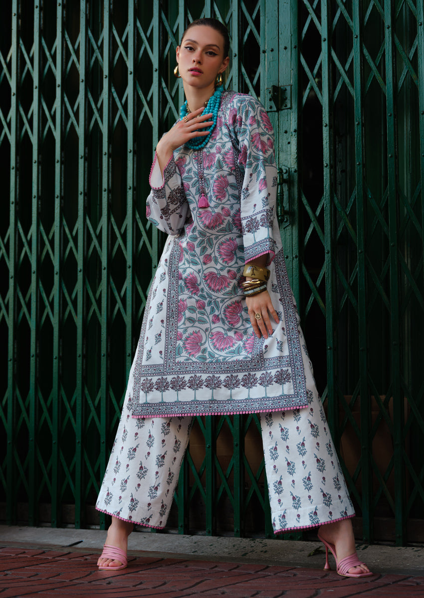 White-Lawn - 2 Piece (W25P2011)