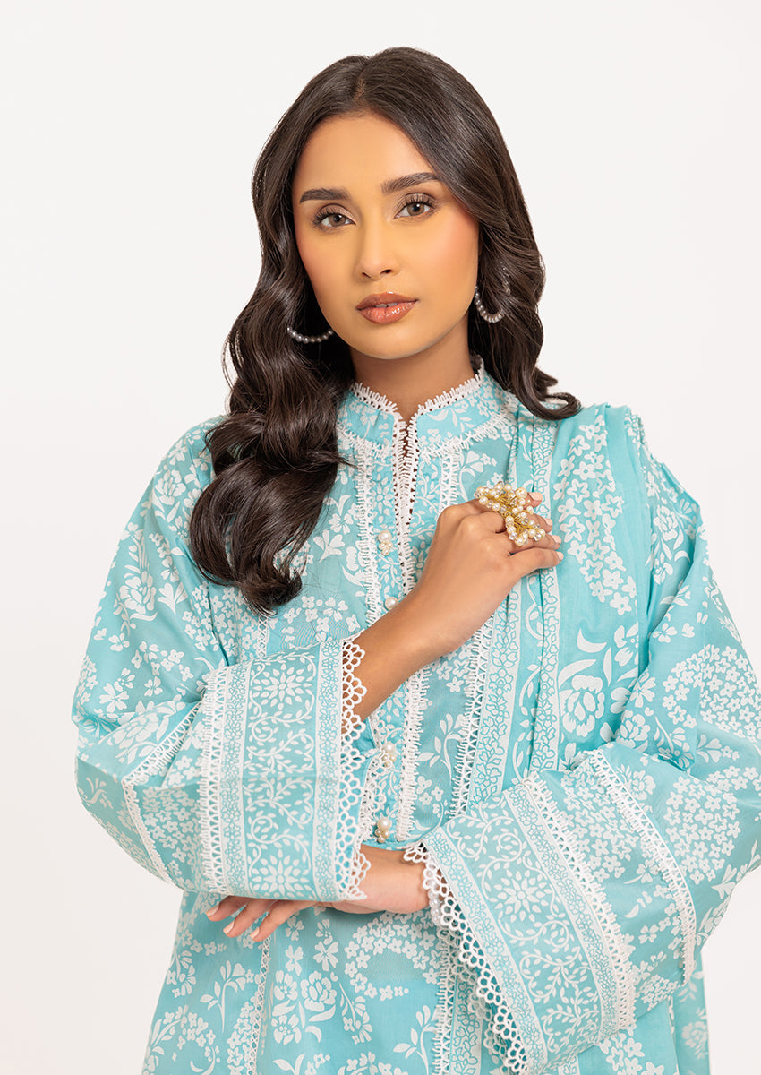 Sky-Blue-Lawn - 3 Piece (W25P3123)