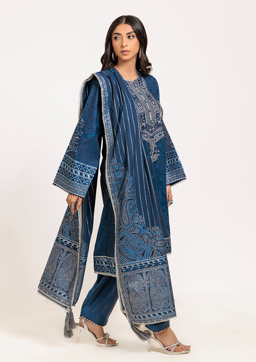 Blue-Jacquard - 3 Piece (W25SE3004)