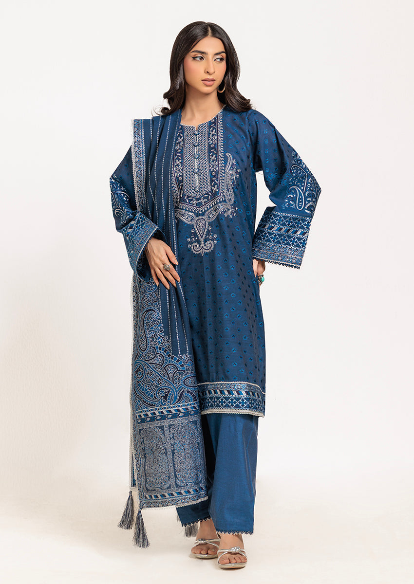 Blue-Jacquard - 3 Piece (W25SE3004)