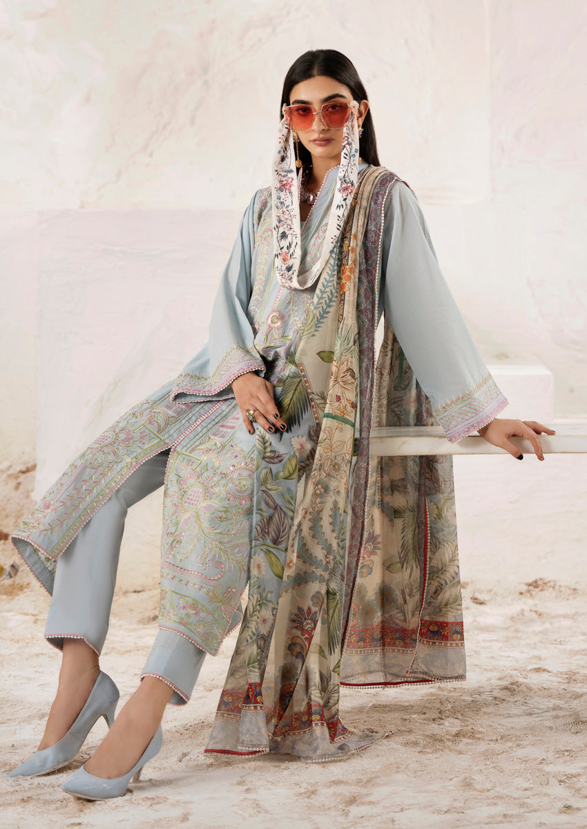 Sky-Blue-Dobby-3 Piece (W25SE3027)