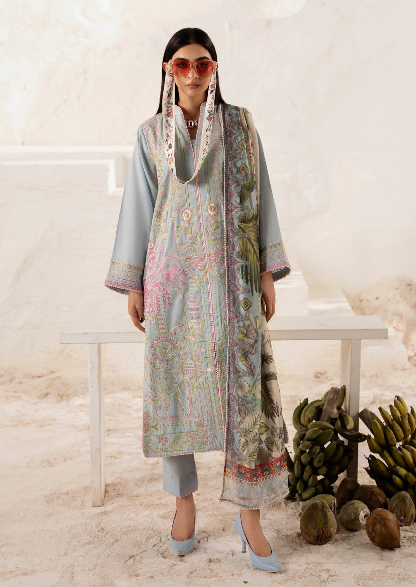 Sky-Blue-Dobby-3 Piece (W25SE3027)