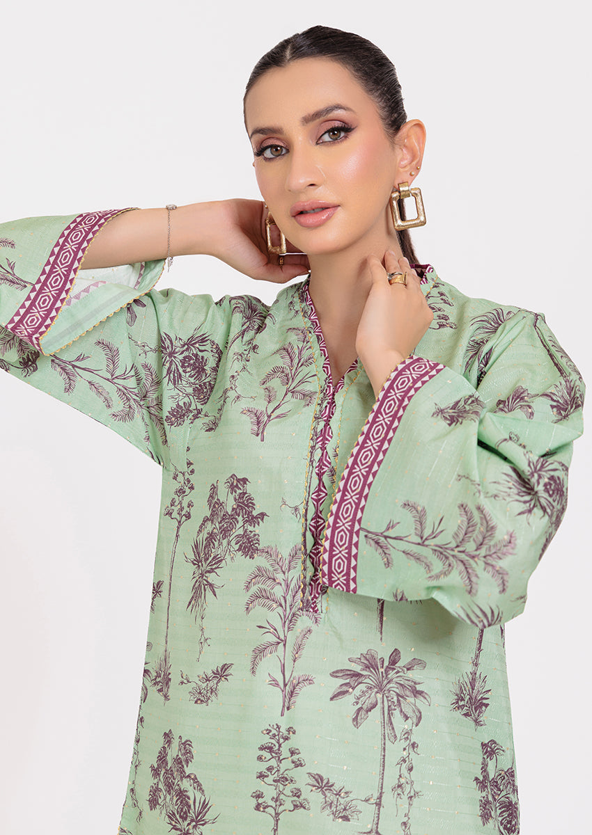L-Green-Lurex-2 Piece (WPS25P2P051)