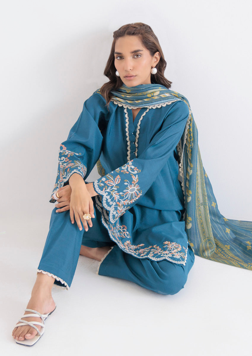 Teal-Silk-3 Piece (WPS25SE3015)