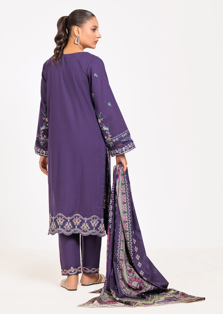PURPLE-CROSS HATCH-3 PIECE (WS2243P44)
