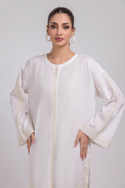 WHITE-JACQUARD-2 PIECE (BPS7242P01)