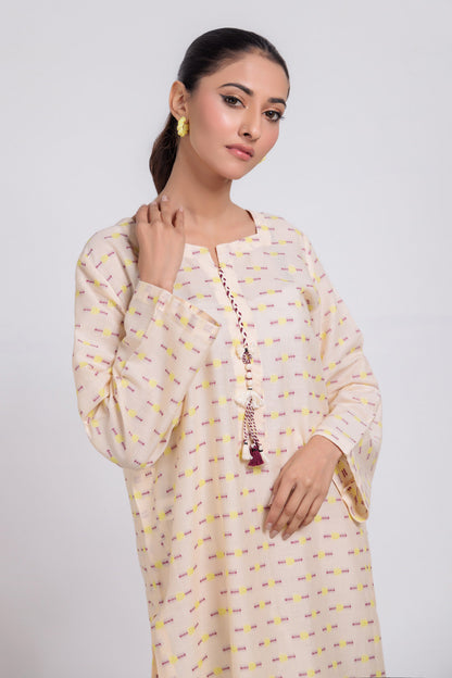 LIME-JACQUARD-1 PIECE (PWS2241P07)