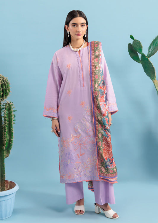 Lilac-Dobby-3 Piece (W25SE3009)