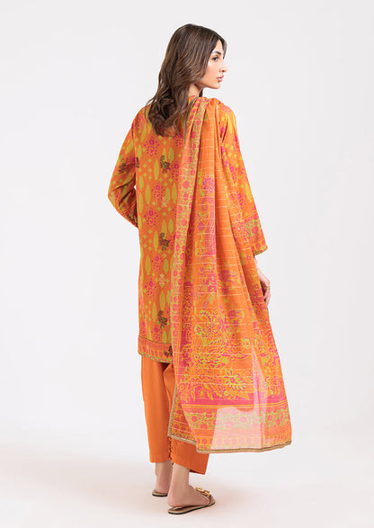 Orange-Jacquard-3 Piece (WP3PPSS25ZA4)