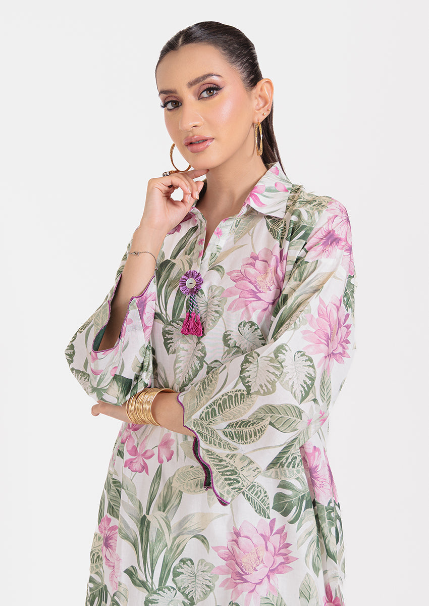 L-Green-Cambric-1 Piece (WPS251P2025)