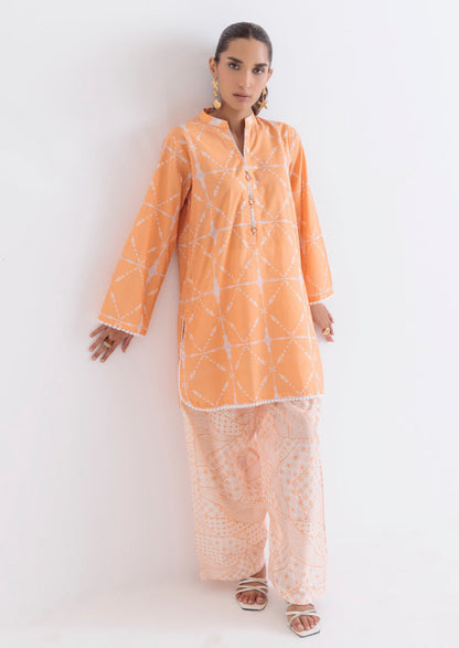 Peach-Cambric-2 Piece (WPS25P2007)