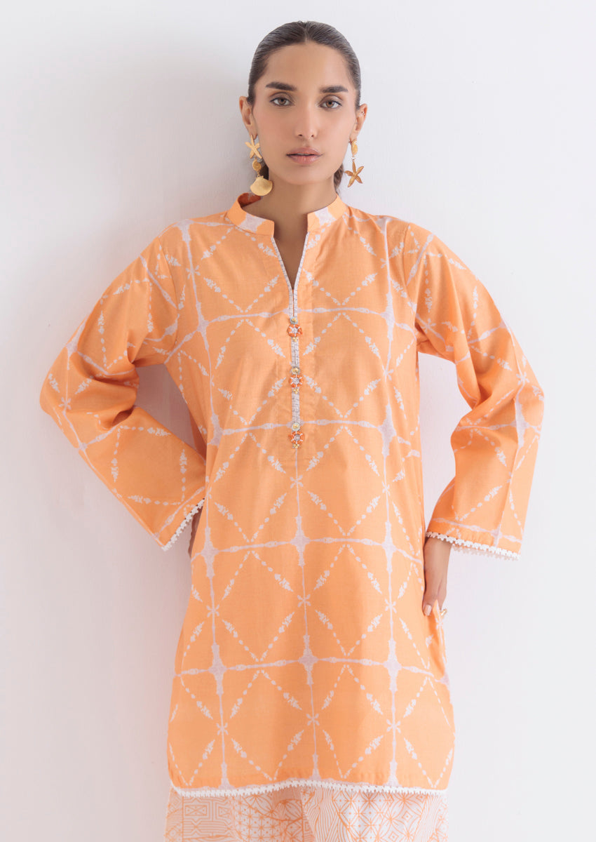 Peach-Cambric-2 Piece (WPS25P2007)