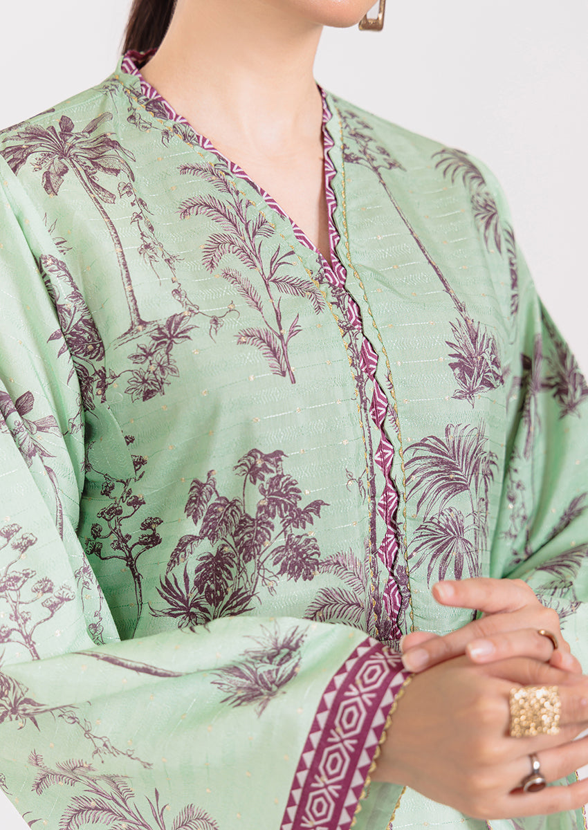 L-Green-Lurex-2 Piece (WPS25P2P051)