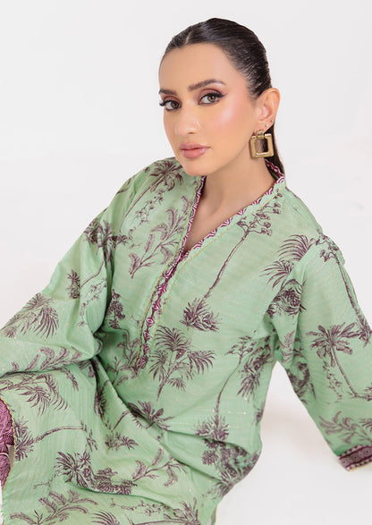 L-Green-Lurex-2 Piece (WPS25P2P051)