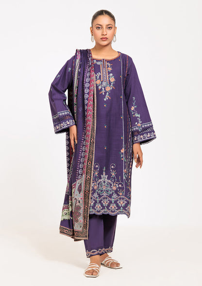 PURPLE-CROSS HATCH-3 PIECE (WS2243P44)